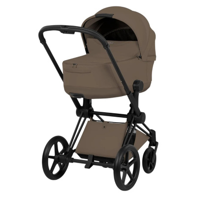 Коляска 2 в 1 Cybex Priam V Style Matt Black Coconut Brown 01